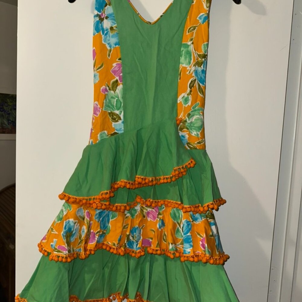SHORT Flamenco Feria Dress from southern Spain!